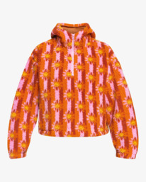 3 Billabong x Smiley Cozy Smiles Sweatshirt Orange ABJFT00369 Billabong