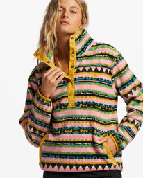 3 Switchback Lite Mock Neck Fleece Multicolor ABJFT00376 Billabong
