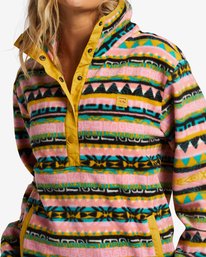 5 Switchback Lite - Fleecejacke mit Stehkragen für Frauen Mehrfarbig ABJFT00376 Billabong