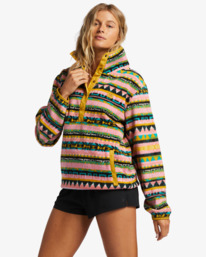 3 Switchback Lite - Polar de cuello alto para Mujer Multicolor ABJFT00376 Billabong