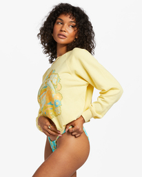 3 Summer - Sudadera para Mujer Amarillo ABJFT00377 Billabong