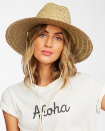 1 New Comer Straw Hat White ABJHA00114 Billabong
