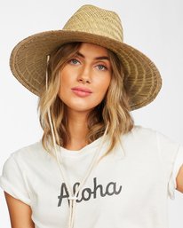 1 New Comer - Straw Hat for Women Beige ABJHA00114 Billabong