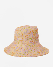 0 Time To Shine - Straw Bucket Hat for Women Orange ABJHA00194 Billabong