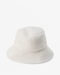 5 Still Single Fleece Bucket Hat White ABJHA00221 Billabong