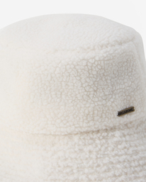6 Still Single Fleece Bucket Hat White ABJHA00221 Billabong