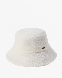 4 Still Single Fleece Bucket Hat White ABJHA00221 Billabong