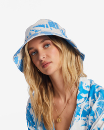 1 Pipe Still Single - Bucket Hat for Women Blue ABJHA00227 Billabong