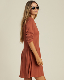 1 Always Lounging Dress Brown ABJKD00109 Billabong