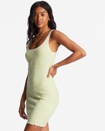 1 Till Dawn Knit Dress Green ABJKD00188 Billabong
