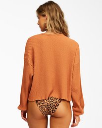 1 Come Through Top Brown ABJKT00172 Billabong