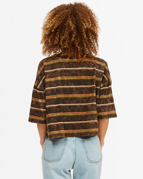 Soul Surfer Striped Boxy T-Shirt