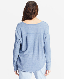 2 New Anyday Henley Top Blue ABJKT00307 Billabong