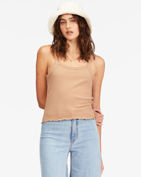The Baby - Rib Knit Vest Top for Women  ABJKT00343