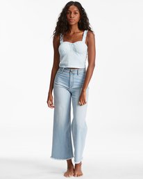 1 Sweet Summer Knit Tank Top Blue ABJKT00344 Billabong