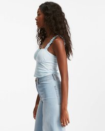 3 Sweet Summer Knit Tank Top Blue ABJKT00344 Billabong