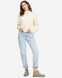 1 The Saturday Tee Knit Top White ABJKT00382 Billabong