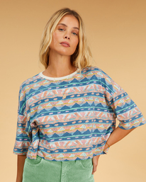 4 Salty Blonde Still Salty Boxy T-Shirt Multicolor ABJKT00416 Billabong