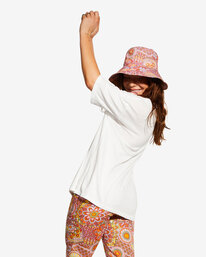 billabong, Billabong x Smiley True Boy - Oversized T-Shirt for Women, SALT CRYSTAL (scs) Billabong x Smiley True Boy - Oversized T-Shirt for Women ABJKT00455