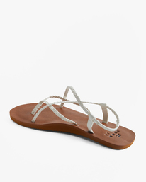 2 Crossing By Braided Sandals White ABJL100047 Billabong