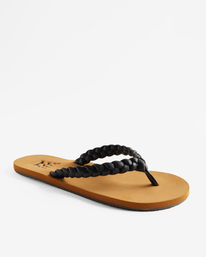 1 Onshore - Chanclas para Mujer Negro ABJL200053 Billabong