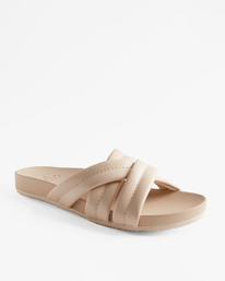 1 Serena Slider Sandals Brown ABJL200070 Billabong