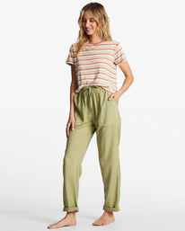 2 Beachy Keen Woven Pant Green ABJNP00216 Billabong