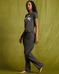 1 Beachy Keen Woven Pant Black ABJNP00216 Billabong