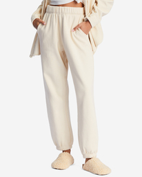 4 Saturday High-Waisted Sweatpants White ABJNP00295 Billabong