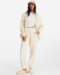 1 Saturday High-Waisted Sweatpants White ABJNP00295 Billabong