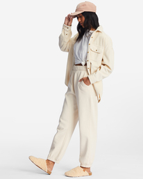 2 Saturday High-Waisted Sweatpants White ABJNP00295 Billabong