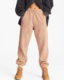 3 Saturday High-Waisted Sweatpants Brown ABJNP00295 Billabong