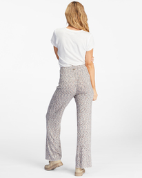 3 So Easy High-Waisted Wide-Leg Knit Pants Multicolor ABJNP00328 Billabong