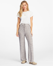 1 So Easy High-Waisted Wide-Leg Knit Pants Multicolor ABJNP00328 Billabong