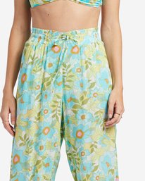 3 Sun Rays - Pantaloni crinkle da Donna Blue ABJNP00350 Billabong