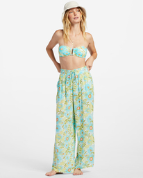 0 Sun Rays Crinkle Pants Blue ABJNP00350 Billabong