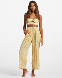 Sun Rays - Crinkle Trousers for Women  ABJNP00350