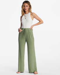 0 So Easy Cozy Lounge Pants Green ABJNP00354 Billabong