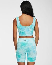 2 Biker Babe Shorts Green ABJNS00126 Billabong