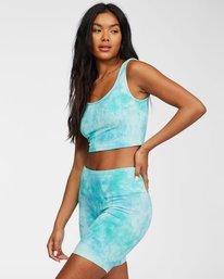 1 Biker Babe Shorts Green ABJNS00126 Billabong