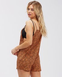 2 Wave Watch Short Overall Romper Multicolor ABJNS00181 Billabong