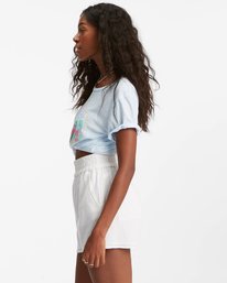 1 Love To Lounge Elastic-Waist Shorts White ABJNS00208 Billabong