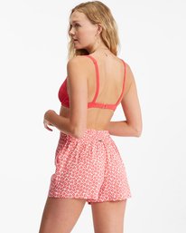 2 Set Me Up Short High-Waisted Shorts Red ABJNS00228 Billabong