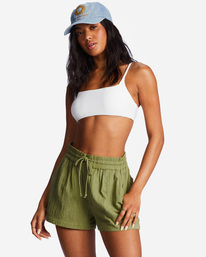 Day Tripper - Elasticated Shorts for Women  ABJNS00241