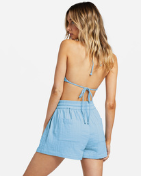 4 Day Tripper - Short elástico para Mujer Azul ABJNS00241 Billabong