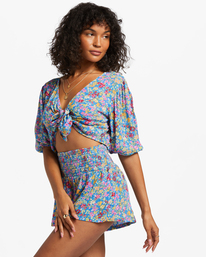 1 All Day Fun Elastic Shorts Blue ABJNS00254 Billabong