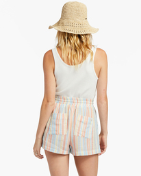 3 Day Tripper - Short à taille élastique pour Femme Blanc ABJNS00256 Billabong