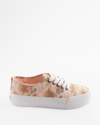 2 Puebla Canvas Platform Shoes Yellow ABJS300019 Billabong