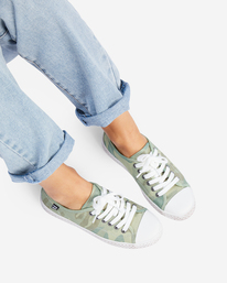 5 Indie Canvas Shoes Green ABJS700014 Billabong