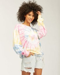 billabong tie dye hoodie